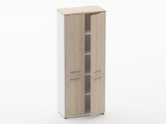 Шкаф 4 широкий закрытый, 4 двери Персона Грата Deka 10.19.151 Туя/Белый