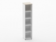 Шкаф 4 узкий открытый Персона Грата Deka 10.19.10 Туя/Белый