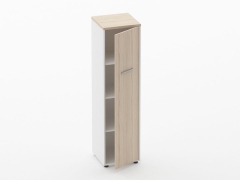 Шкаф 3 узкий закрытый, 1 дверь Персона Грата Deka 10.16.14Пр Туя/Белый