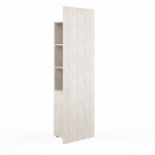 Шкаф-стеллаж с подсветкой POINTEX SOL29750102 Светлый дуб