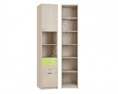 Шкаф-пенал Омскмебель Пионер Шк41 Дуб сонома-лайм