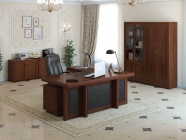 Комплект мебели для кабинета руководителя POINTEX Harvard 01 Орех английский