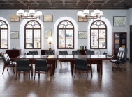 Комплект мебели для переговорной POINTEX Bern 03 Темный орех