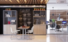 Мини-кухня Skyland SCB 120.1 Серый Металлик