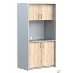 Мини-кухня Skyland SCB 120.1 Дуб сонома светлый Металлик