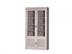 Шкаф книжный Яна Лючия 184 Дуб Оксфорд серый