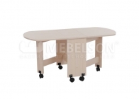 Стол журнальный Мебельсон Модуль 01 Дуб млечный