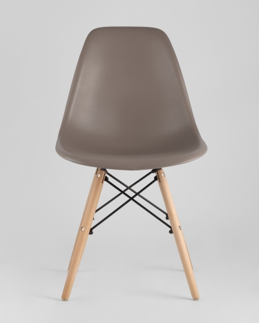 Стул Stool Group Eames DSW Темно-серый