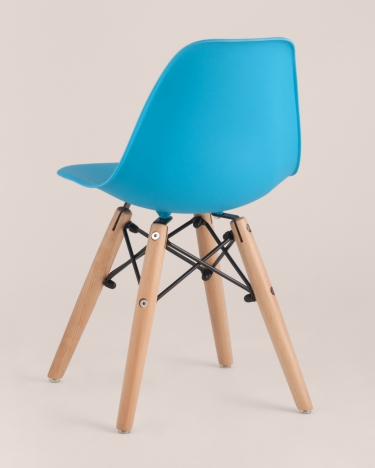 Стул Stool Group EAMES DSW детский Голубой