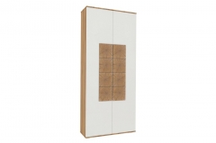 Шкаф двухстворчатый Любимый дом Фиджи ЛД 659.310.000 Дуб золотой Белый