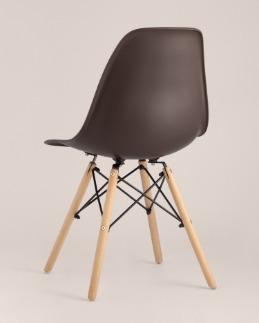 Стул Stool Group Eames DSW 4 шт. Коричневый