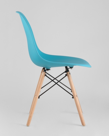 Стул Stool Group Eames DSW 4 шт. Бирюзовый