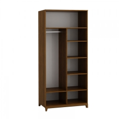 Шкаф двухстворчатый R-home Сканди ДС Грей