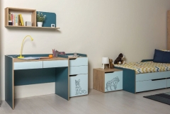 Комплект мебели для детской Mobi Гудвин 003 Гикори Рокфорд Натуральный Мята Бензин