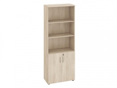 Стеллаж закрытый Витра Альфа 64 532 Дуб Кронберг