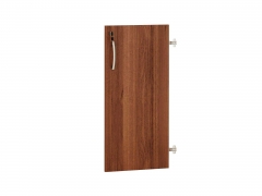 Стеллаж закрытый Витра Альфа 62 136 Орех Пегас