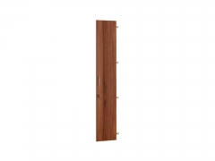 Стеллаж закрытый Витра Альфа 62 134 Орех Пегас