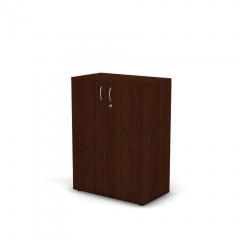 Шкаф закрытый с замком Дэфо Танго Ш42з Орех