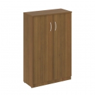 Шкаф средний широкий 2 средние двери ЛДСП Рива NOVA S В.СТ-2.3 Орех Гварнери