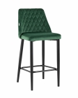 Стул полубарный Stool Group Диего велюр Зеленый