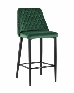 Стул полубарный Stool Group Диего велюр Зеленый