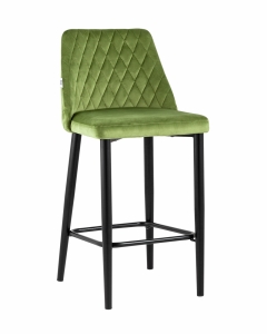 Стул полубарный Stool Group Диего велюр Травяной