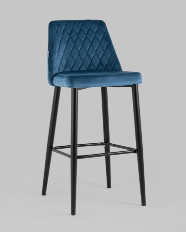 Стул барный Stool Group Диего Пыльно-синий