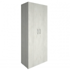 Шкаф книжный закрытый с нишей без топа Рива YALTA LT-ST 1.5 Снежная Патина