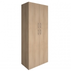 Шкаф книжный закрытый без топа Рива YALTA LT-ST 1.9 Снежная Патина