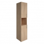 Стеллаж книжный закрытый без топа Рива YALTA LT-SU 1.9R Снежная Патина