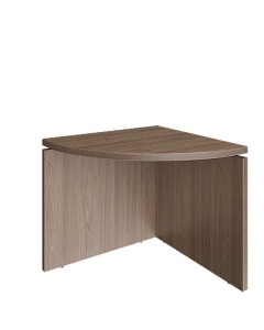 Элемент стола переговоров без опор Рива YALTA LT-SPU R Акация Лорка