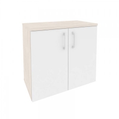 Шкаф приставной / опорный Рива ONIX O.SHPO-8 Денвер Светлый/Белый