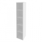 Шкаф высокий узкий правый Рива ONIX O.SU-1.10RR Белый Бриллиант