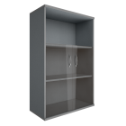 Шкаф средний широкий Рива Riva А.СТ-2.2 Серый