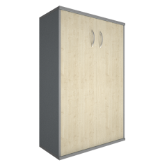 Шкаф средний широкий Рива Riva А.СТ-2.3 Клен/Металлик