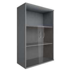 Шкаф средний широкий Рива Riva А.СТ-2.4 Серый