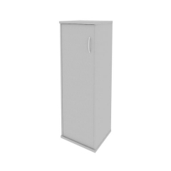 Шкаф средний узкий левый Рива Riva А.СУ-2.3 Л Серый