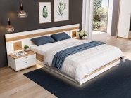 Спальный гарнитур Любимый дом Фиджи 4 Дуб Золотой Белый