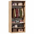 Шкаф двухстворчатый Любимый дом Фиджи ЛД 659.236.000 Дуб Золотой Антрацит