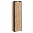 Техно Шкаф одностворчатый с паспарту Любимый дом Техно 01 Дуб Золотой