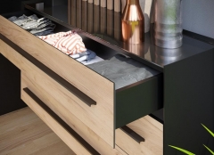 Прихожая Любимый дом Неаполь 1 Черный Дуб Золотой