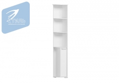 Однодверный шкаф Домино А МАГ-РИВЕР Белый