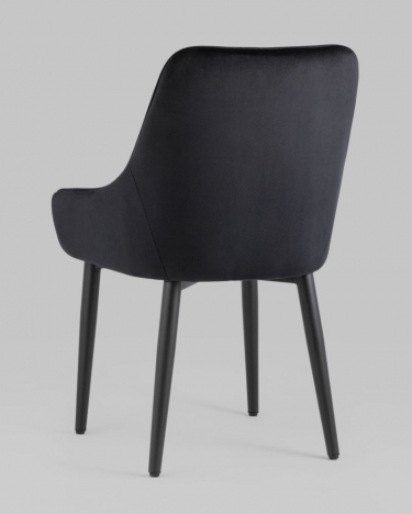Стул Stool Group Диана NEW велюр Черный