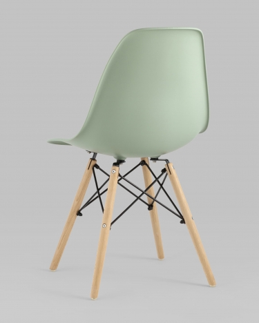 Стул Stool Group Style DSW 4 шт. Серо-зеленый