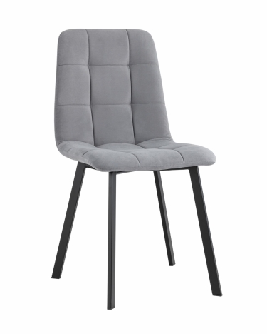 Стул Stool Group Oliver SquareвелюрСерый