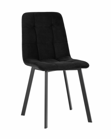 Стул Stool Group Oliver SquareвелюрЧерный