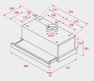 Вытяжка Teka Teka TL 6420 STAINLESS STEEL