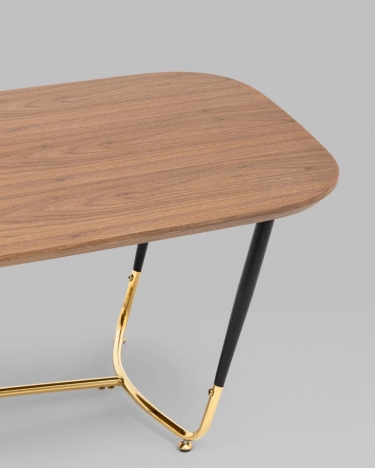 Журнальный столик Stool Group Даймакс 120x60 Темное дерево