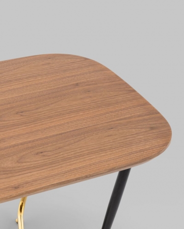 Журнальный столик Stool Group Даймакс 120x60 Темное дерево