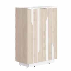 Шкаф средний Skyland Line СФ-574202 Дуб светлый Белый